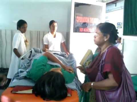 After Nasal Operation:Anu is shifted to Post op ward