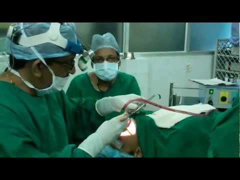 Annan and Thampi Having Adenoid Operation