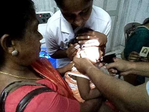 Ear Piercing In Jubilee Hospital, Trivandrum.AVI