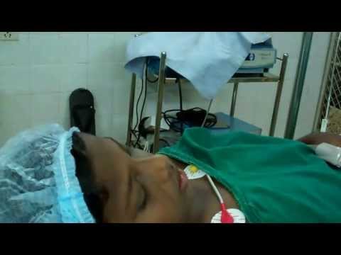 Joel Sam is getting ready for Tonsil Adenoid Surgery